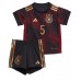 Billiga Tyskland Thilo Kehrer #5 Barnkläder Borta fotbollskläder till baby VM 2022 Kortärmad (+ Korta byxor)